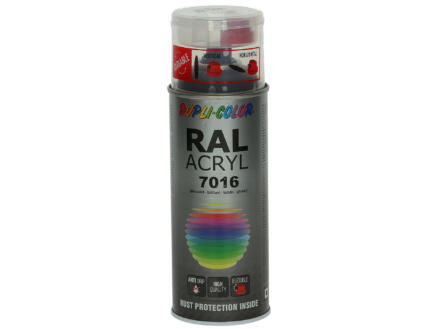 Dupli Color Acryl laque en spray brillant 0,4l gris anthracite 1