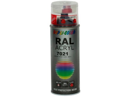 Dupli Color Acryl laque en spray brillant 0,4l gris noir 1