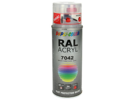 Dupli Color Acryl laque en spray brillant 0,4l gris signalisation 1