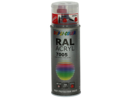 Dupli Color Acryl laque en spray brillant 0,4l gris souris 1