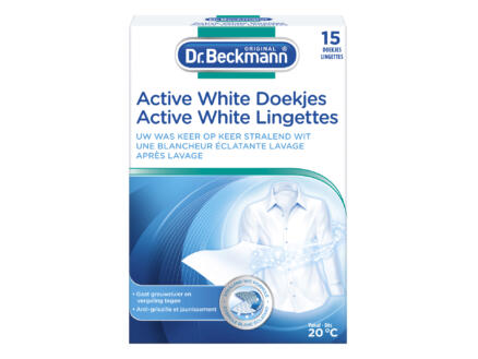 Dr. Beckmann Active White Lingettes 15 pièces 1
