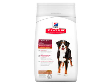 Hill's Adult Advanced Fitness Large Breed croquettes chien lamb & rice 12kg 1