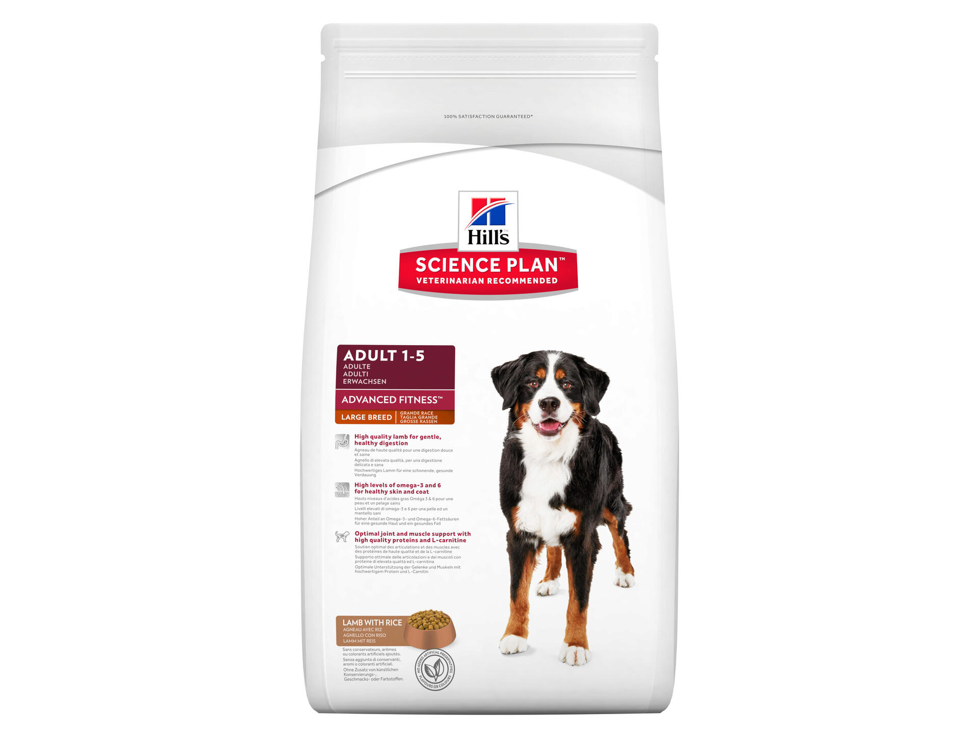 Hill's Adult Advanced Fitness Large Breed hondenvoer lamb & rice 12kg