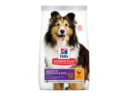 Hill's Adult Sensitive Stomach & Skin croquettes chien 12kg 1