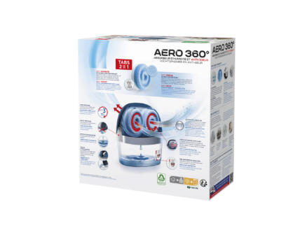 Rubson Aero 360° absorbeur d'humidité 40m² 900g