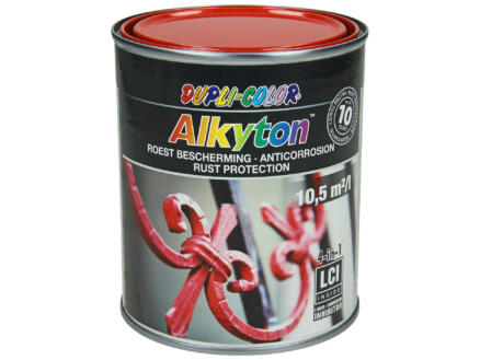 Dupli Color Alkyton laque antirouille brillant 0,75l rouge signalisation 1