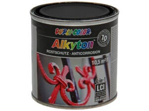 Dupli Color Alkyton laque antirouille mat 0,25l noir foncé