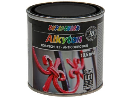 Dupli Color Alkyton laque antirouille mat 0,25l noir foncé 1