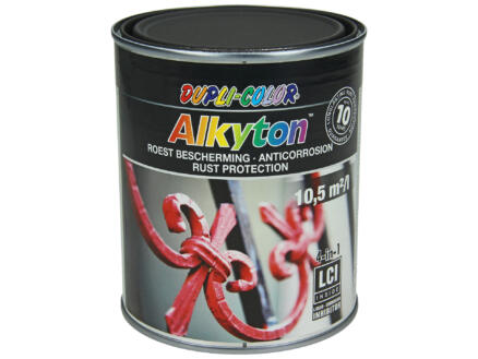 Dupli Color Alkyton laque antirouille mat 0,75l noir foncé 1
