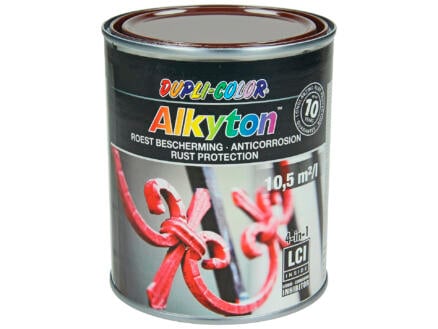 Dupli Color Alkyton laque antirouille satin 0,75l brun chocolat 1
