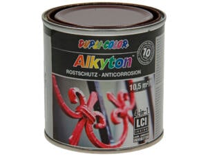 Dupli Color Alkyton roestbeschermingslak hoogglans 0,25l chocoladebruin