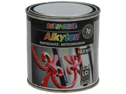 Dupli Color Alkyton roestbeschermingslak hoogglans 0,25l zilver 1