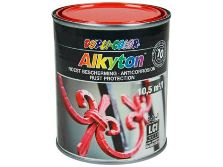 Dupli Color Alkyton roestbeschermingslak hoogglans 0,75l verkeersrood 1