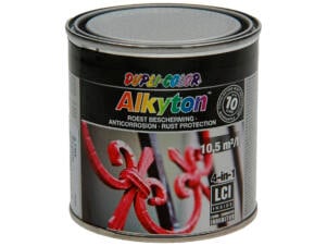 Dupli Color Alkyton roestbeschermingslak iron mica 0,25l zilver