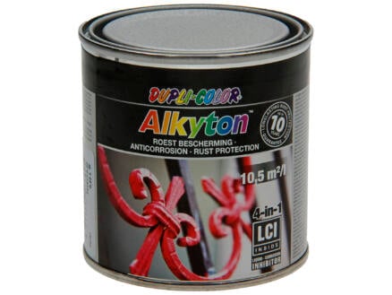 Dupli Color Alkyton roestbeschermingslak iron mica 0,25l zilver 1