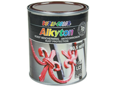 Dupli Color Alkyton roestbeschermingslak zijdeglans 0,75l chocoladebruin