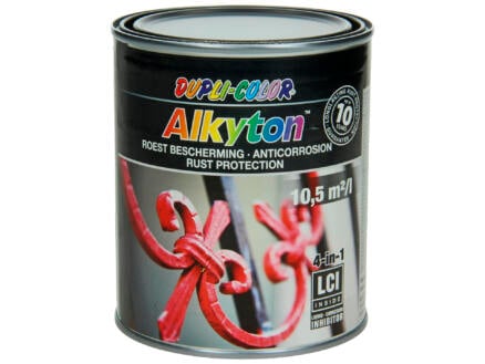 Dupli Color Alkyton roestbeschermingslak zijdeglans 0,75l gitzwart