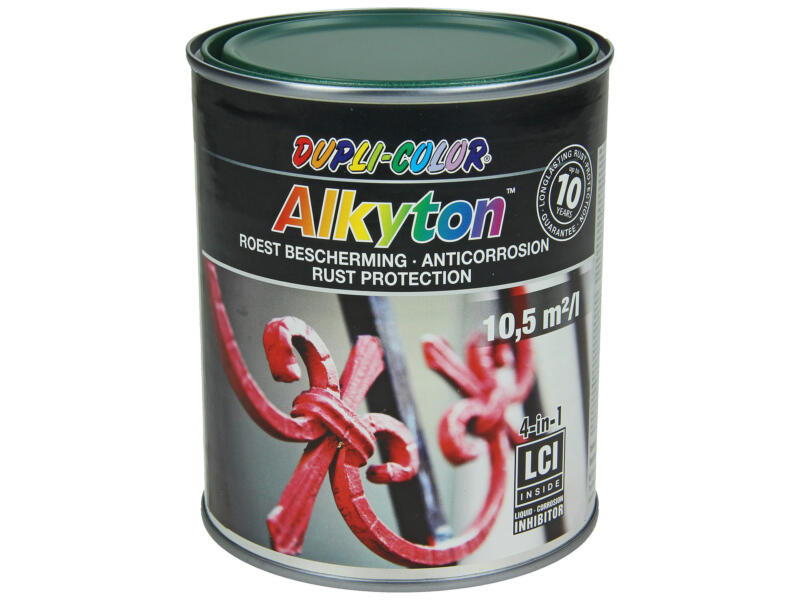 Dupli Color Alkyton roestbeschermingslak zijdeglans 0,75l mosgroen