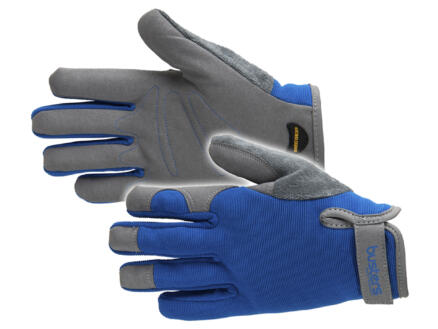 Busters All Round Men gants de jardinage S/M cuir artificiel bleu 1