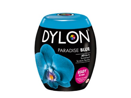 Dylon All-in-1 textielverf 350g machinewas paradise blue 1