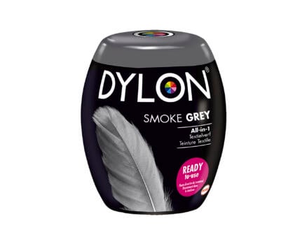 Dylon All-in-1 textielverf 350g machinewas smoke grey 1