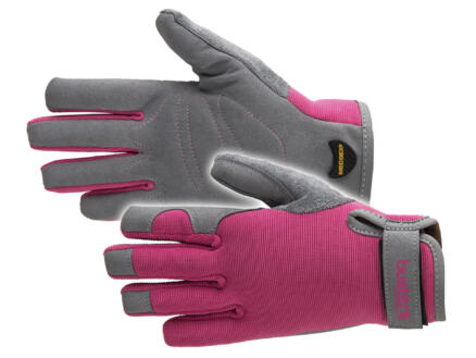 Busters Allround Lady gants de jardinage L/XL cuir artificiel rose 1