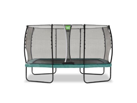 Allure Classic trampoline 244x427 cm + veiligheidsnet groen 1