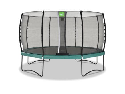 Allure Classic trampoline 427cm + veiligheidsnet groen 1