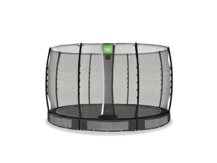 Allure Classic trampoline enterré 366cm + filet de sécurité noir 1