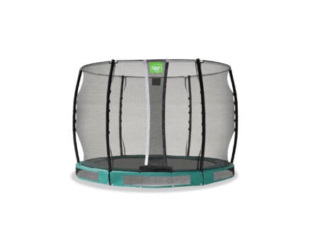 Allure Classic trampoline ingegraven 305cm + veiligheidsnet groen 1