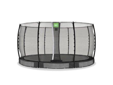 Allure Classic trampoline ingegraven 427cm + veiligheidsnet zwart 1
