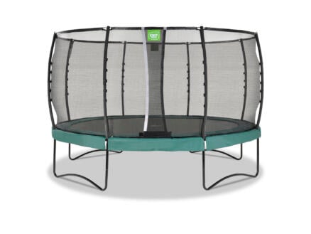 Allure Premium trampoline 427cm + veiligheidsnet groen 1