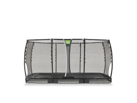Allure Premium trampoline ingegraven 244x427 cm + veiligheidsnet zwart 1