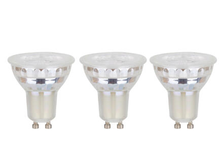 Ampoule LED réflecteur GU10 5W 345lm blanc chaud 3 pièces 1