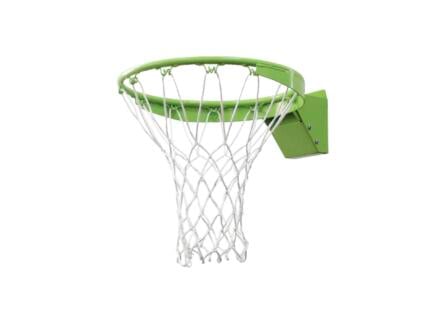 Anneau de basketball dunk avec filet vert 1