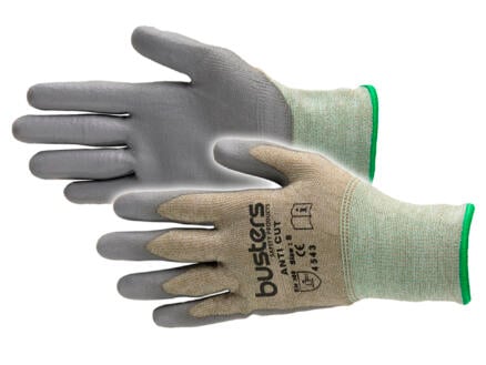 Busters Anti Cut gants de travail XL PU-flex gris