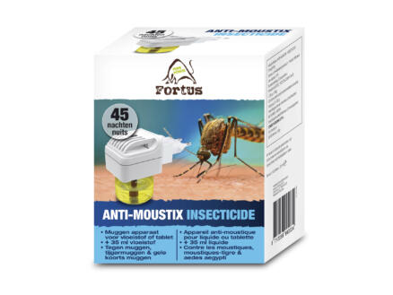 Fortus Anti-Moustix appareil anti-moustiques à liquide