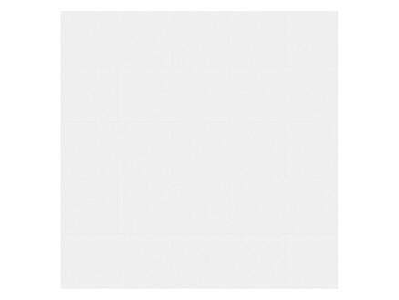 Aqua-Step Click Tiles Dublin sol/mur 61x30,5 cm 2,23m² blanc 1