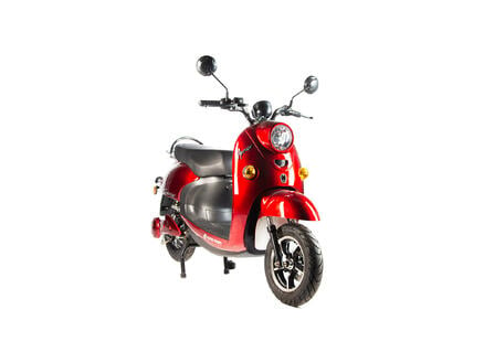 Leone Arrow elektrische scooter B-klasse 60AH 45 km/u rood + accessoires 1