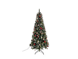 Atlanta LED kerstboom met versiering en verlichting 183cm