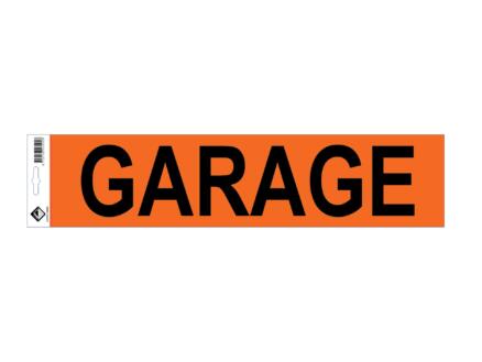Autocollant vinyle garage 49x11,5 cm