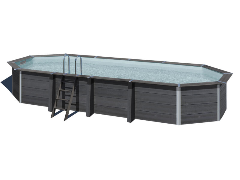 Avantgarde piscine ovale 804x386x124 cm