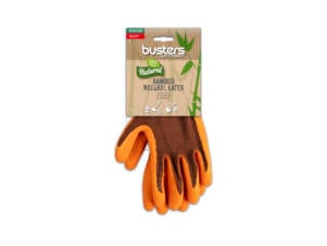 Busters Bamboo Garden Heavy gants de jardinage 10 polymère orange
