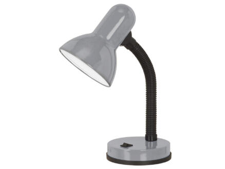 Eglo Basic lampe de bureau E27 40W argent