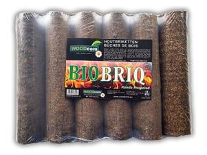 Woodcom Biobriq Rondo briquettes de bois compressé 9kg