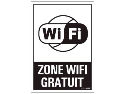 Bord zone wifi gratuit 23x33 cm 1