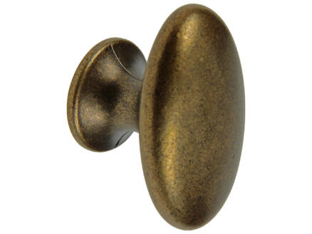 Sam Bouton de meuble Taya forme oeuf 60mm bronze 1