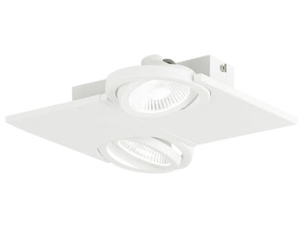 Eglo Brea spot de plafond LED 2x5 W blanc