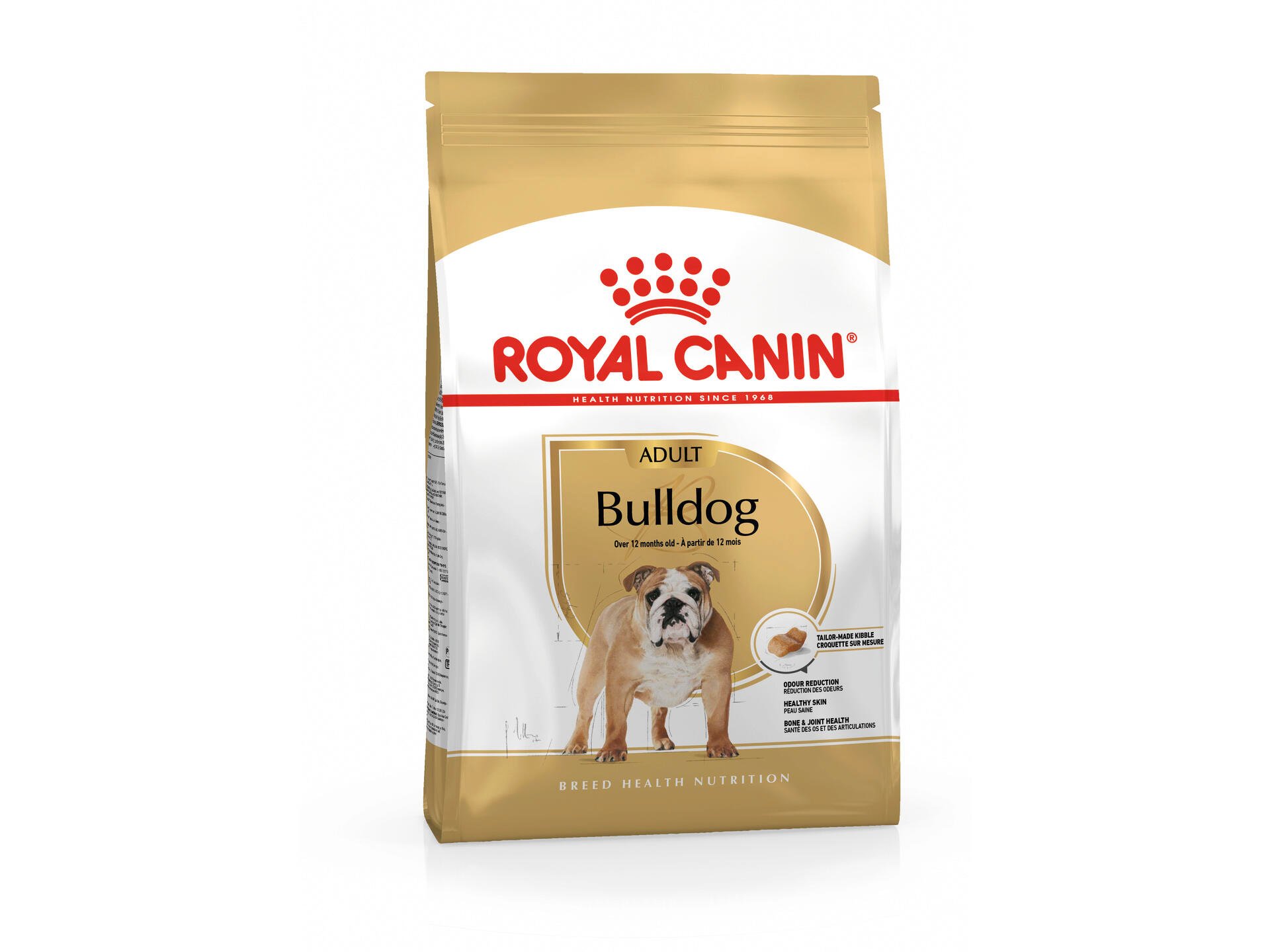 Royal Canin Breed Health Nutrition Bulldog Adult croquettes chien 12kg