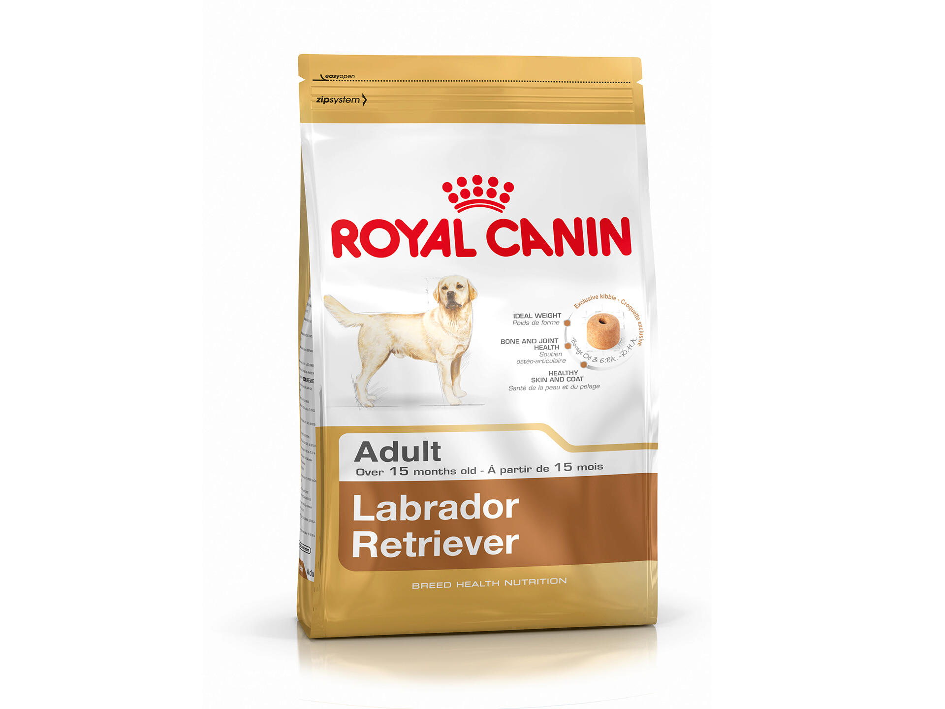 Royal Canin Breed Health Nutrition Labrador Retriever croquettes chien 12kg
